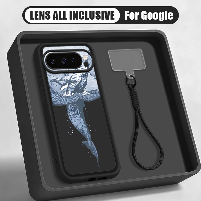 Humpback Whale Print Wrist Str - огляд і ціна Google Pixel 9