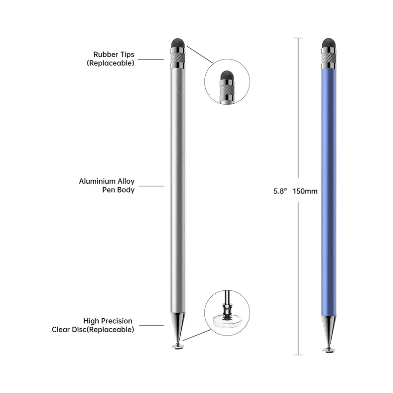 2-in-1 Stylus Pen High Sensiti - огляд і ціна Tablet Drawing Accessories