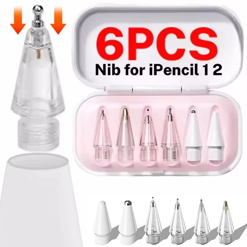 6pcs Replaceable Stylus Pencil - огляд і ціна Tablet Drawing Accessories