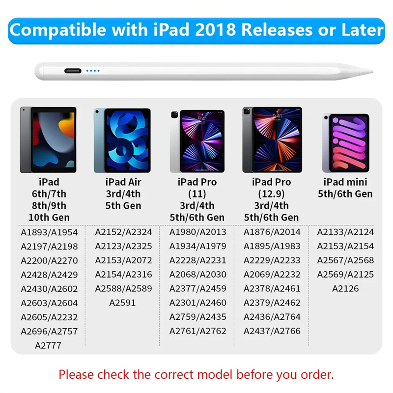 For Apple Pencil 2 iPad Pencil - огляд і ціна Tablet Drawing Accessories